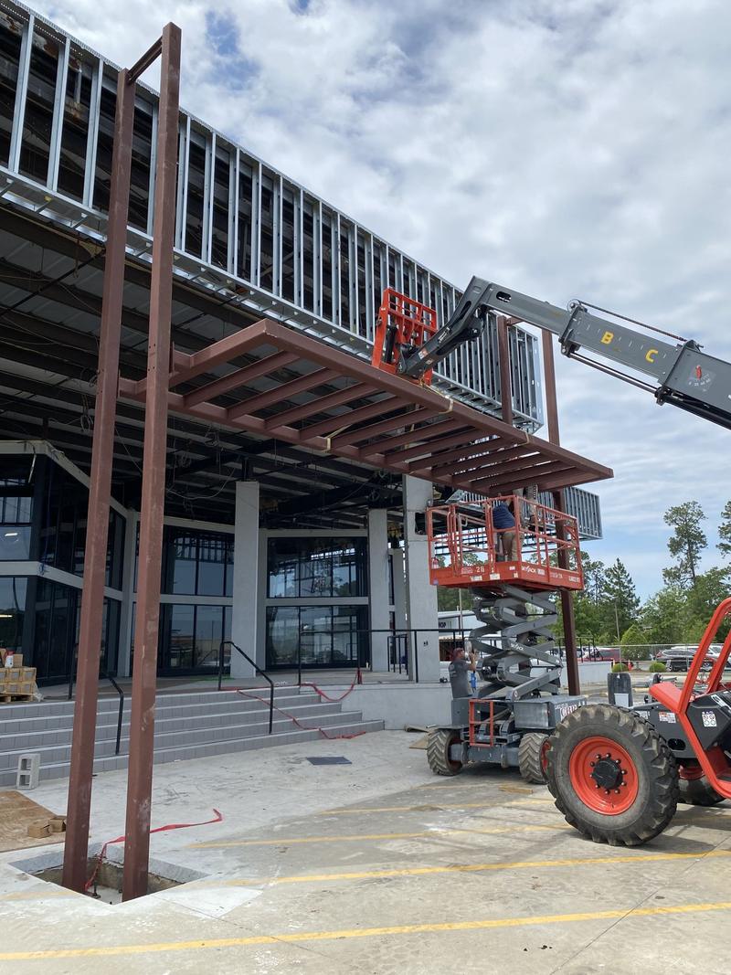 Storefront Canopy Steel