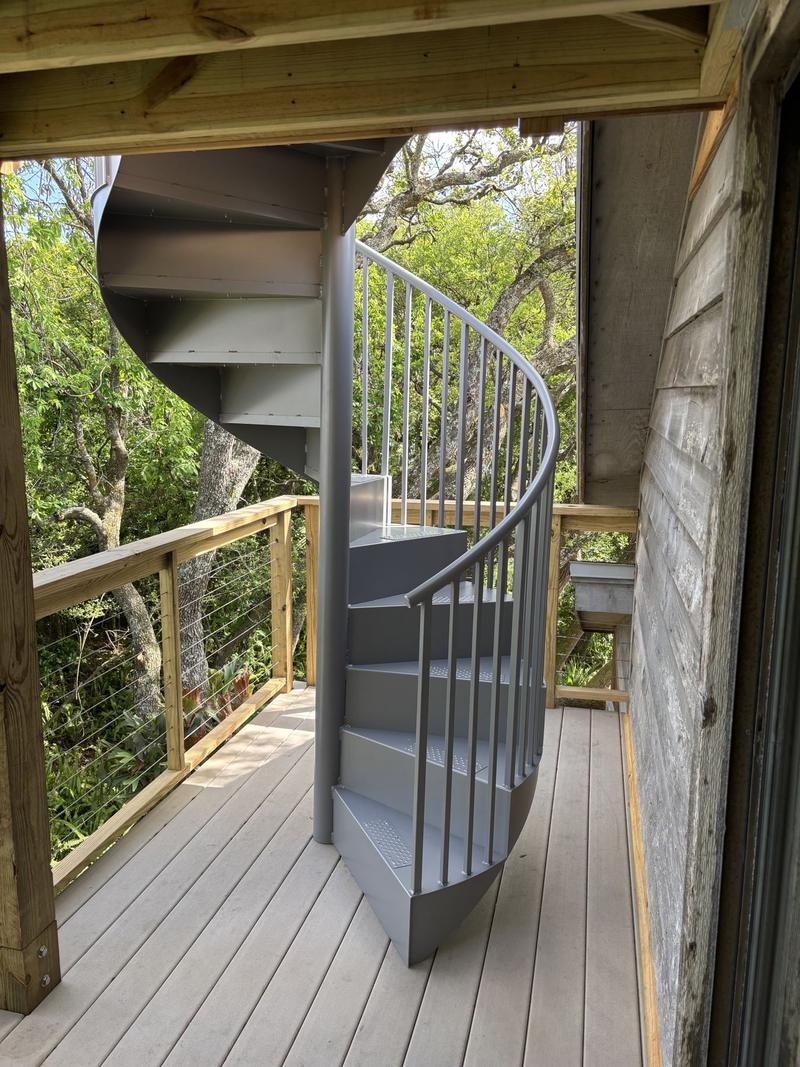 Exterior Spiral Stair